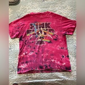 🧨Pink Floyd adult size large tye dye tee shirt